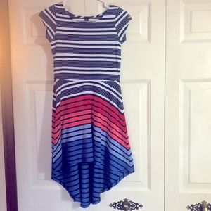 Tommy Hilfiger Girl’s Dress | High Low Skirt | Size 12 | ❤️Host Pick💙